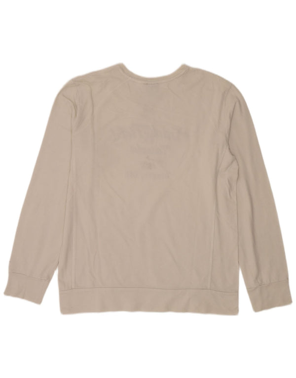 Męska bluza z grafiką Nike, UK 45/47 XL, biała bawełna
