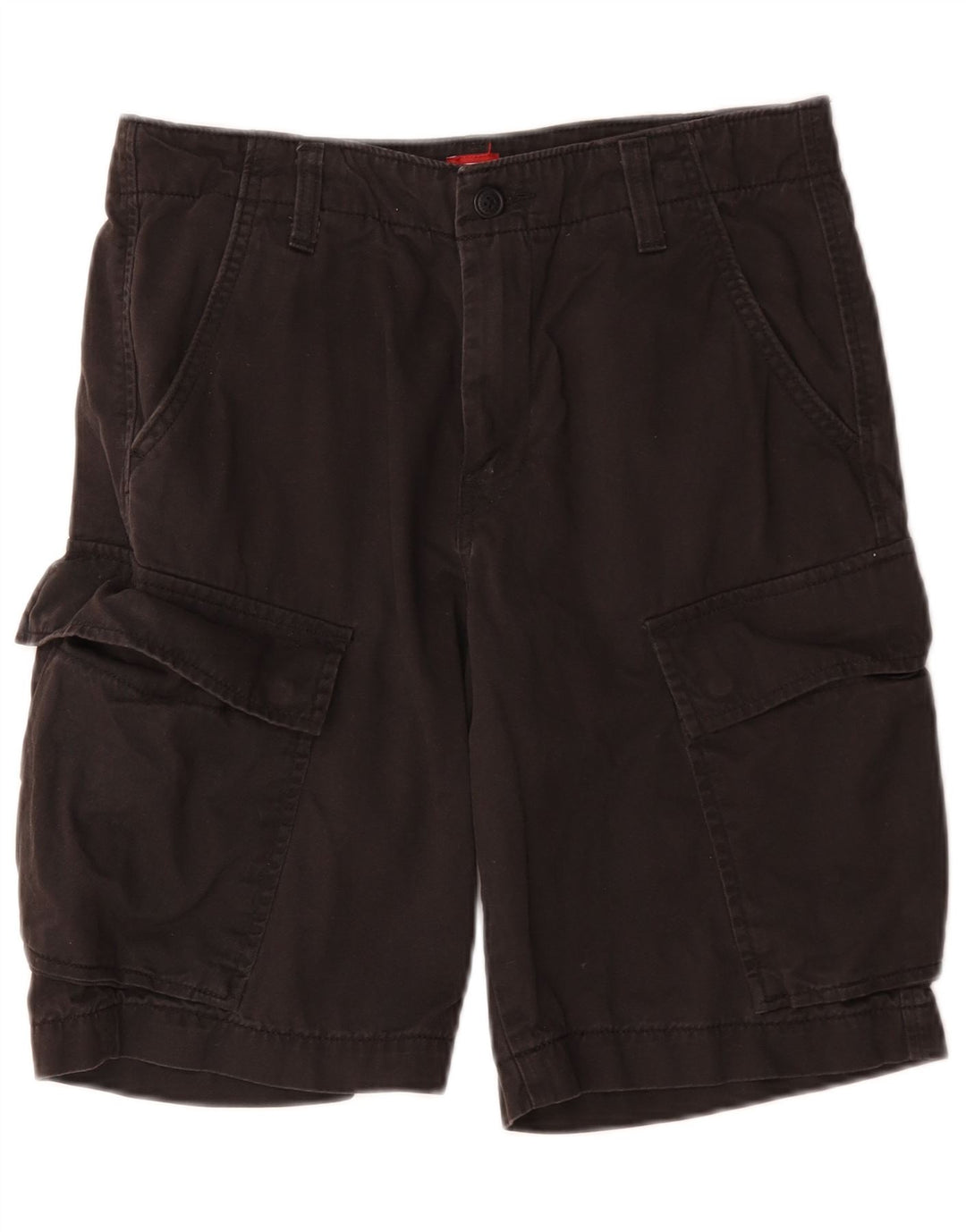 Męskie spodenki cargo Levi's W30 Średnia czarna bawełna