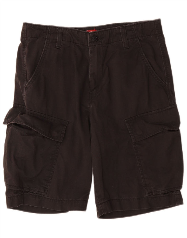 Męskie spodenki cargo Levi's W30 Średnia czarna bawełna