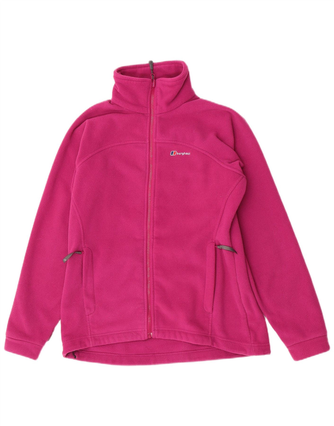 Damska kurtka polarowa Berghaus UK 14, duża, różowa, poliester