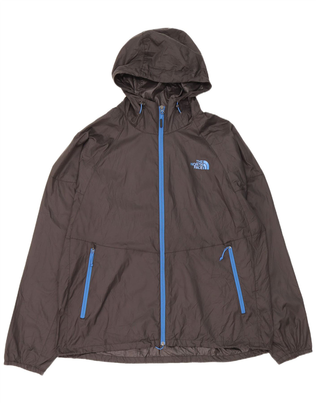 Męska kurtka przeciwdeszczowa z kapturem The North Face UK 42 XL, czarny poliester
