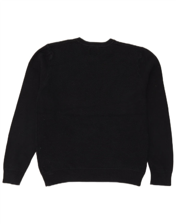 Sweter damski Zara z okrągłym dekoltem UK 14, średni granatowy