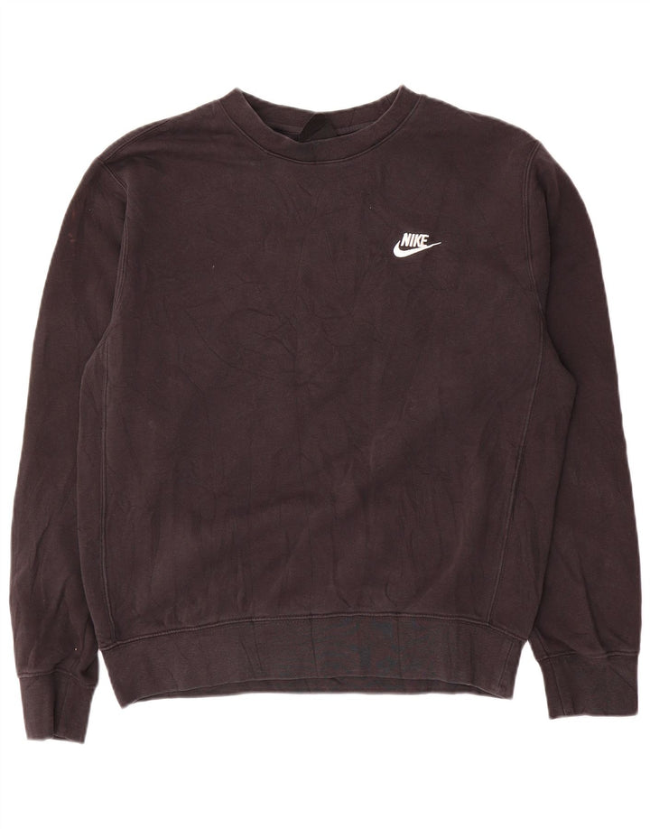 Męska bluza dresowa Nike, mała, czarna, bawełniana