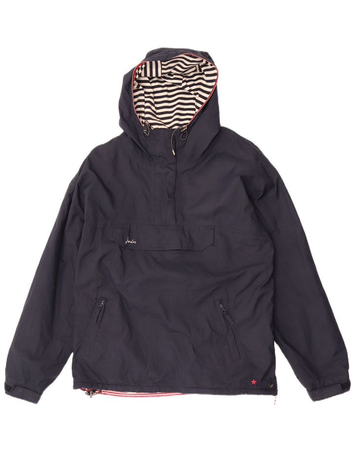 Damska kurtka Anorak z kapturem i oversize Joules UK 16, duża, granatowa