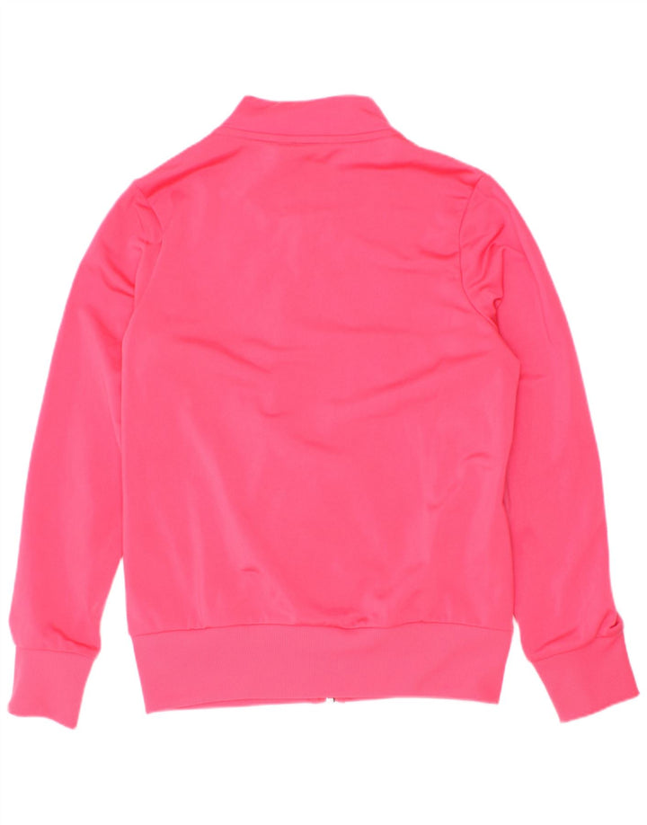 Adidas Dziewczęca bluza dresowa z grafiką 9-10 lat Różowy Poliester