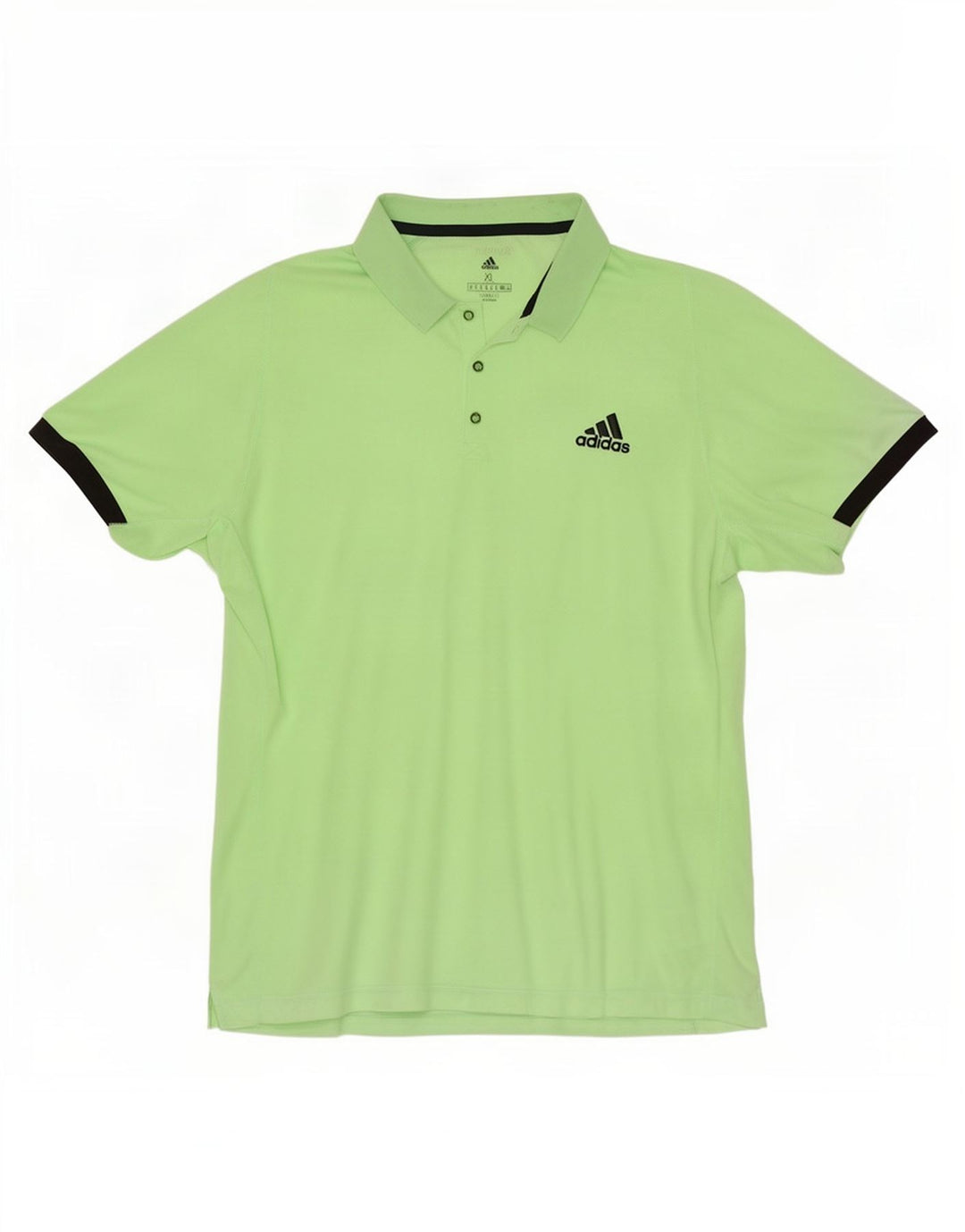 Adidas Męska koszulka polo Climalite XL Zielony poliester