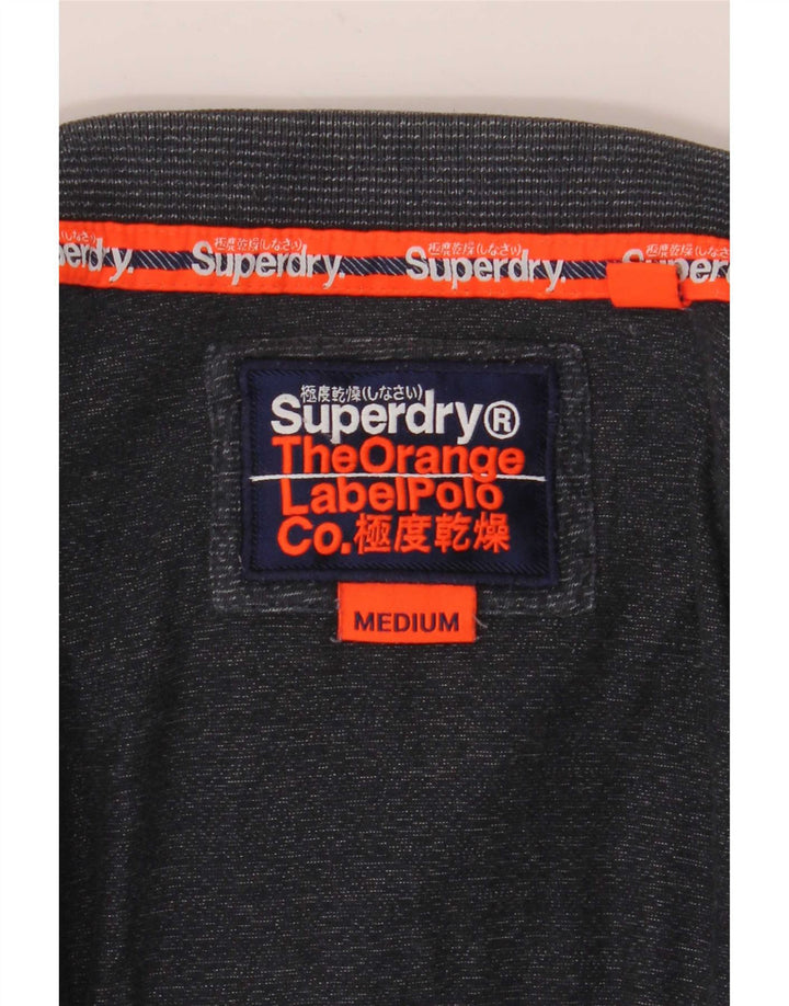 Męska koszulka polo Superdry, średni granat, nakrapiane