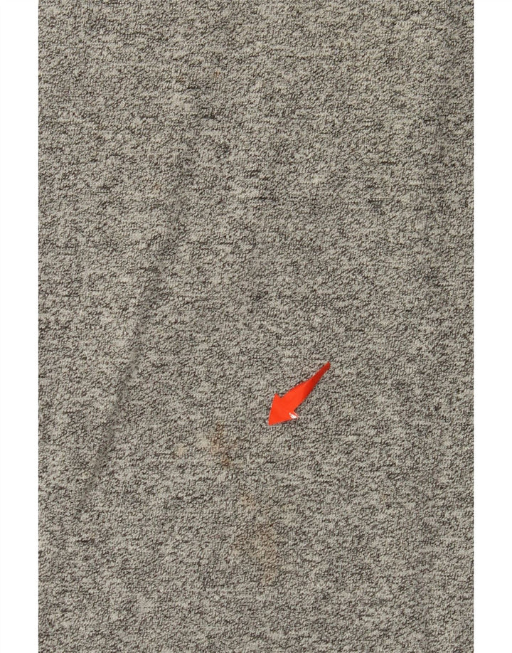 Męski T-shirt z grafiką ASICS, mały, szary, nakrapiany