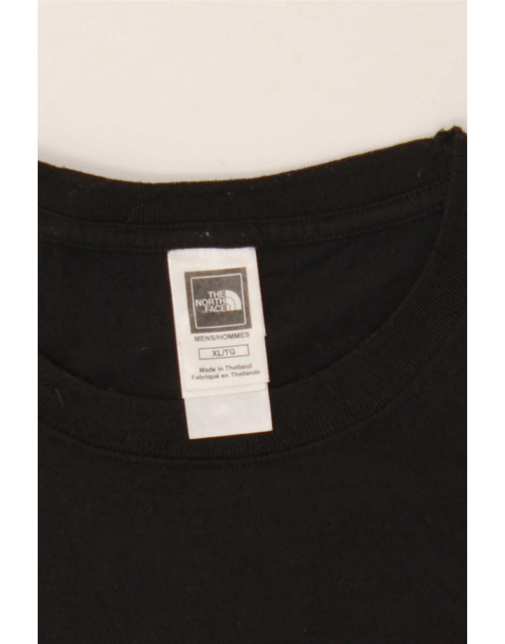 T-shirt męski The North Face XL, czarny, poliester