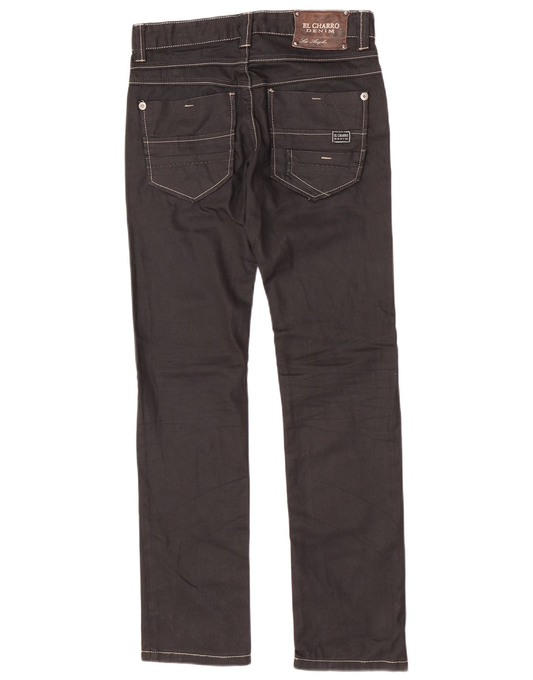 Damskie jeansy slim El Charro W28 L30 czarne