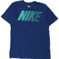 Męski T-shirt Nike Athletic Cut Graphic Top, średni granatowy