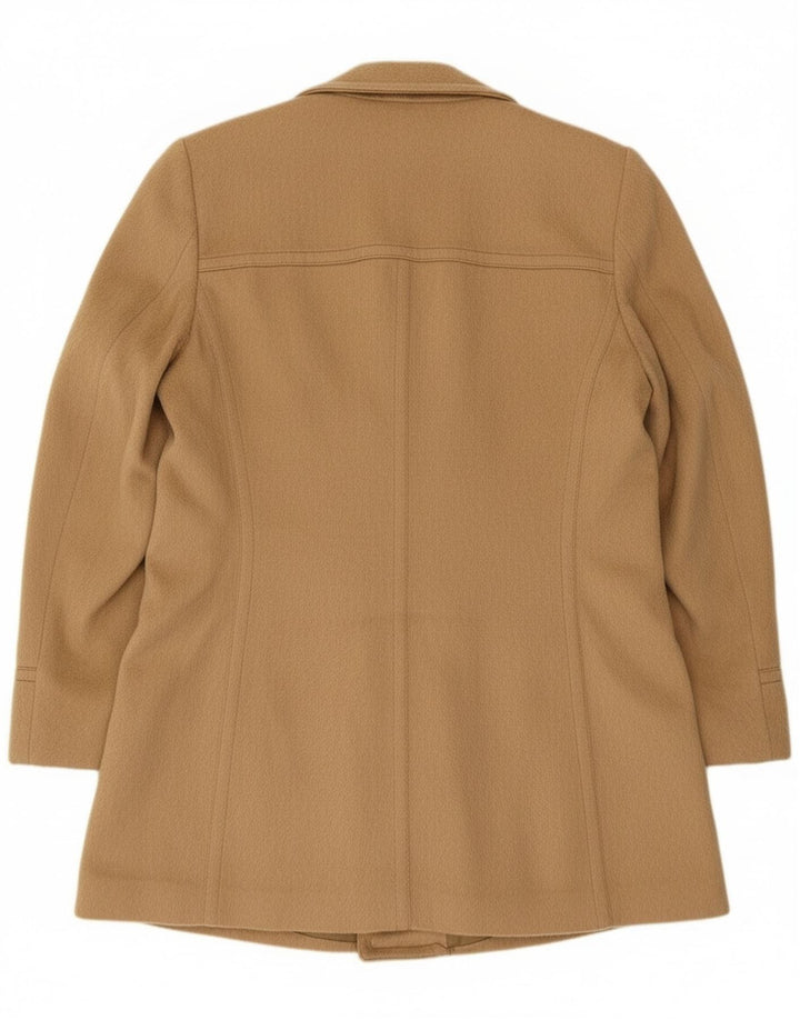 CORE Męski dwurzędowy płaszcz UK 38 średni beż