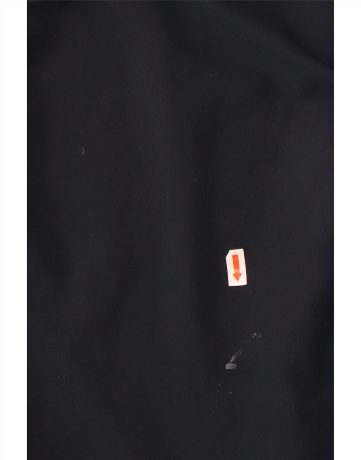 Damskie spodnie dresowe Reebok UK 14, duże, granatowe, poliestrowe