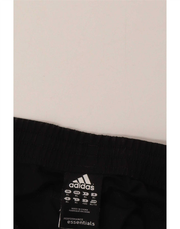 Męskie spodnie dresowe Adidas Climalite XL, czarne, poliestrowe