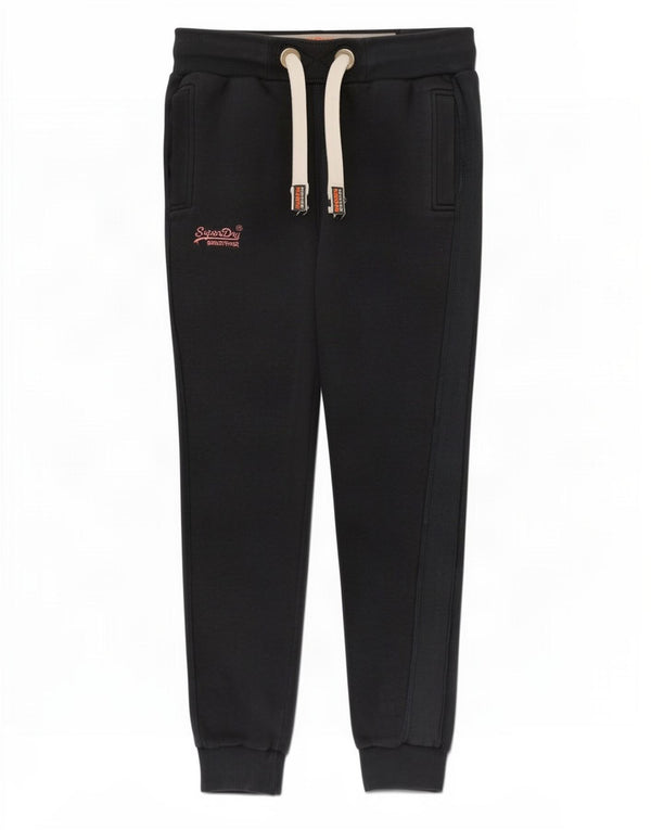 Damskie spodnie dresowe Superdry Slim Fit Joggers UK 10, małe, granatowe