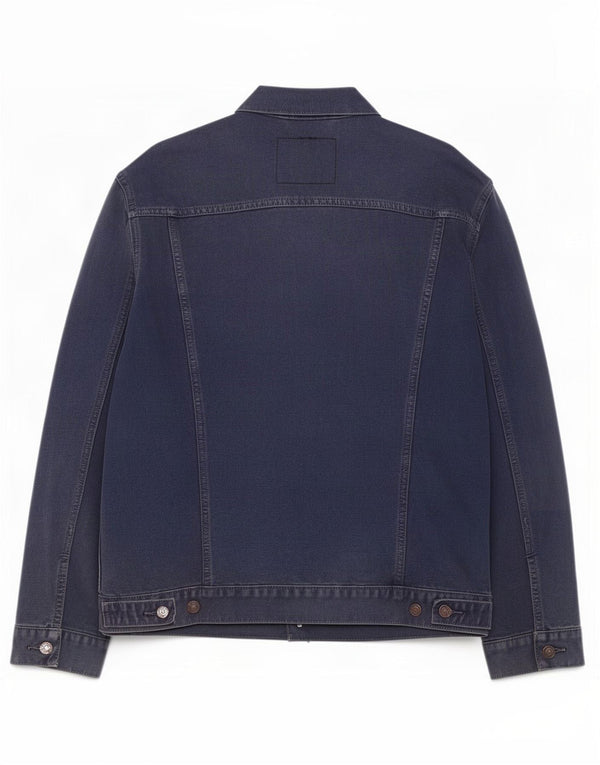 Męska kurtka dżinsowa Levi's UK 42 XL, granatowa, bawełniana