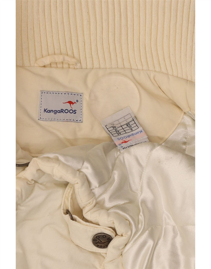 Kurtka damska KANGAROOS UK 18 XL, biała bawełna