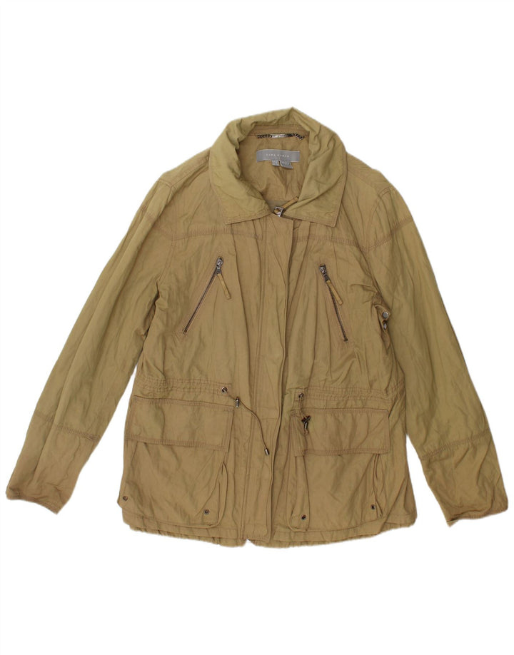 Damska kurtka użytkowa Zara UK 16, duża, bawełniana khaki