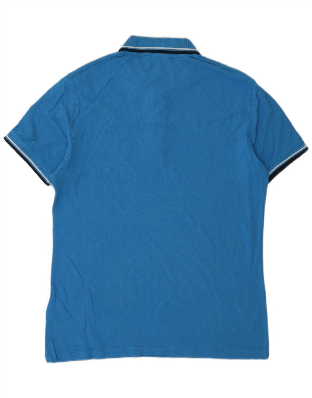 Męska koszulka polo Diadora, niebieska, bawełniana