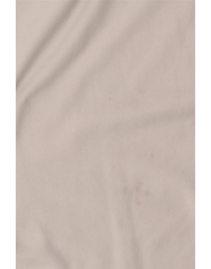 Damski top JIGSAW z długim rękawem, UK 12, średnia biała bawełna