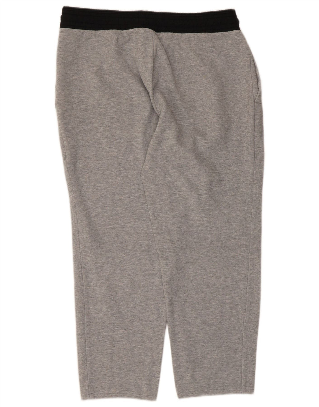 Męskie spodnie dresowe Nike Capri, małe, szare, bawełniane z blokami kolorów