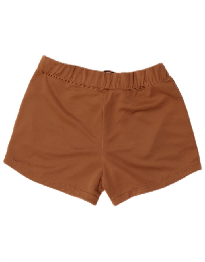 Damskie spodenki sportowe Nike Graphic UK 10, małe, brązowe, poliestrowe