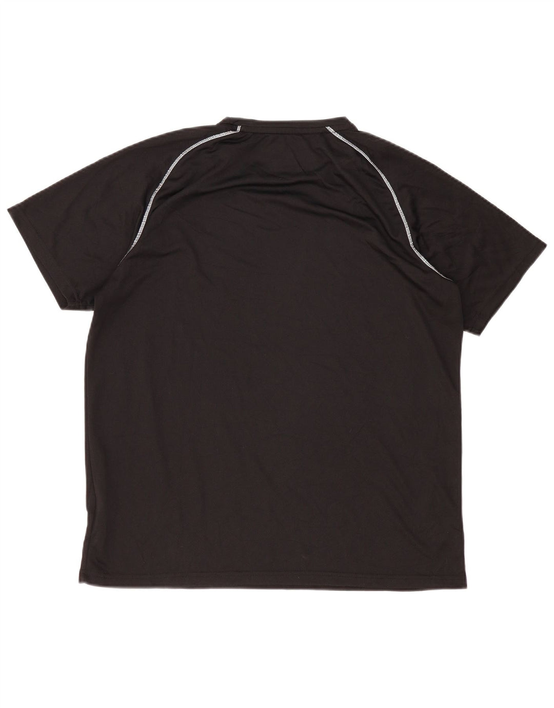 Męski T-shirt Mountain Warehouse IsoCool, top XL, czarny poliester