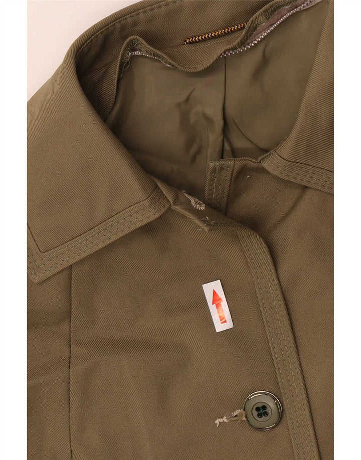 Płaszcz damski Dannimac UK 14, średni khaki, poliester