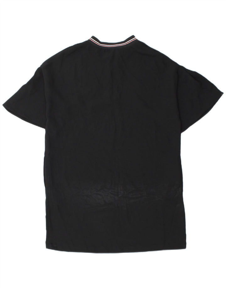 Damska sukienka zapinana na zamek Zara, UK 14, średni czarny poliester