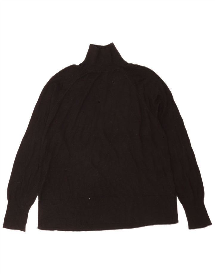 Damski sweter oversize z golfem Zara UK 10 Small Black