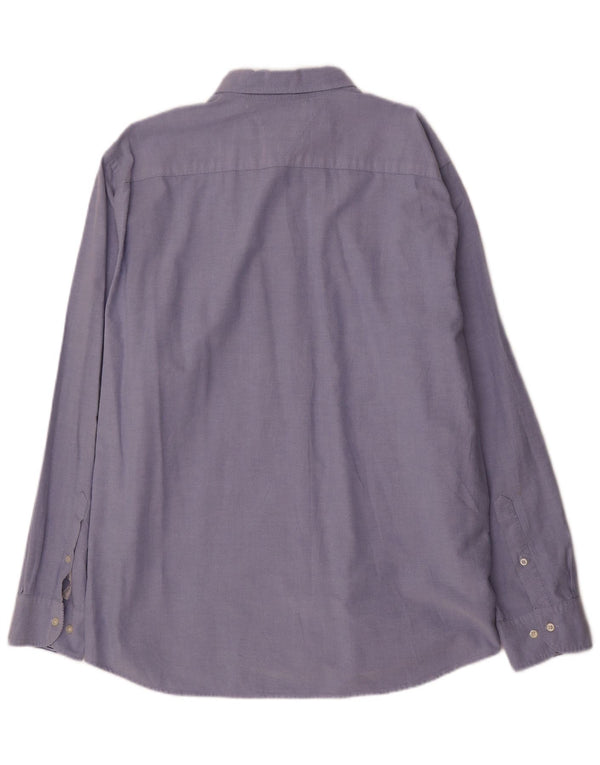 Męska koszula Tommy Hilfiger New York Fit 2XL, niebieska, bawełniana