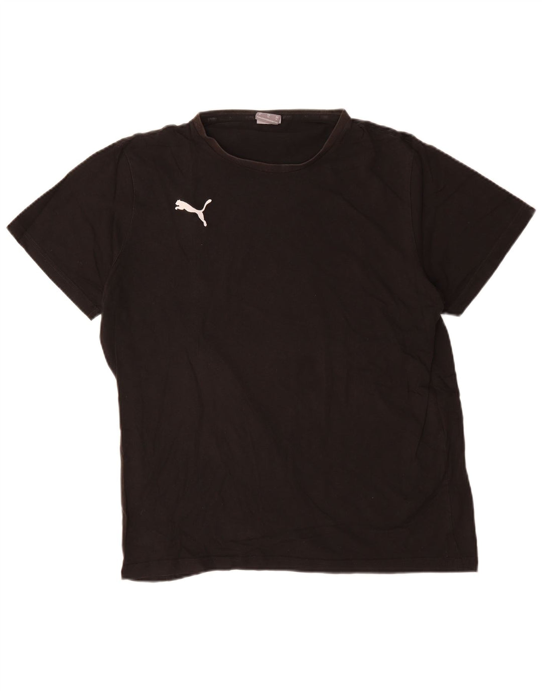 T-shirt męski Puma XL, czarny, bawełniany