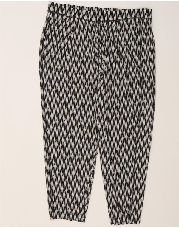 Spodnie damskie Marks & Spencer z wysokim stanem UK 20 2XL W40 L27 Czarne