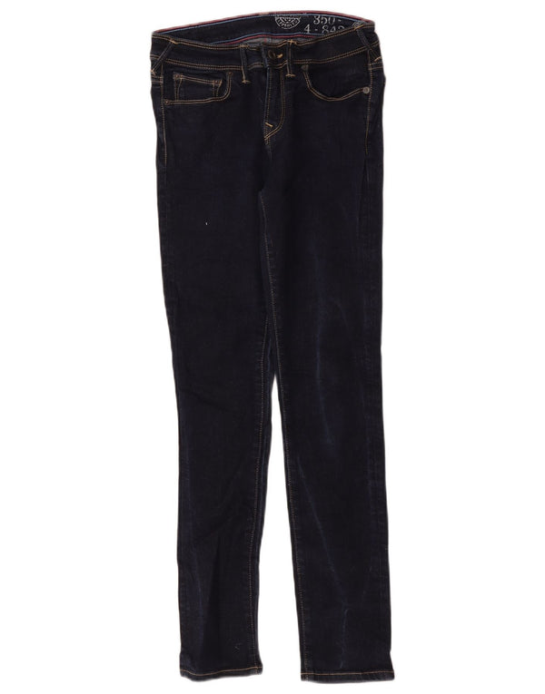 Damskie jeansy skinny Jack Wills W26 L30 granatowe