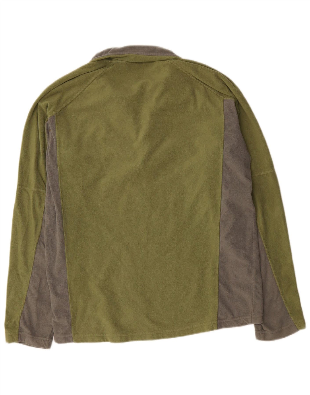 Męski sweter polarowy Berghaus z zamkiem błyskawicznym, poliester w kolorze khaki