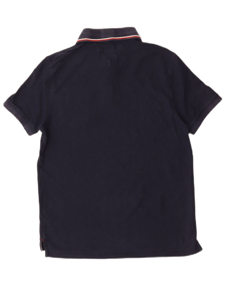 Męska koszulka polo Tommy Hilfiger, średnia, granatowa, bawełniana