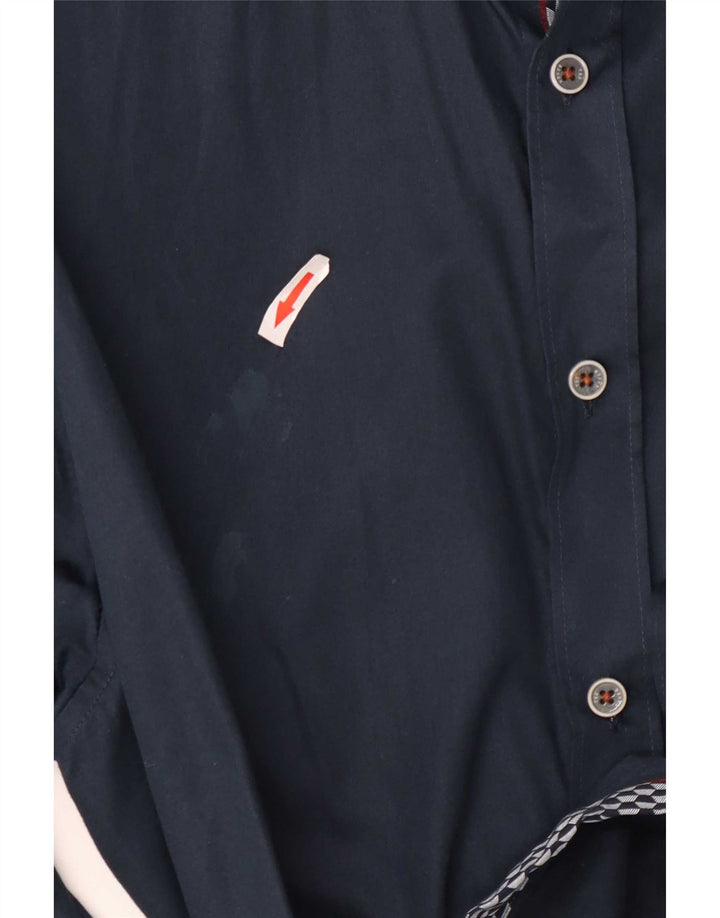 Koszula męska Ted Baker, rozmiar 6 2XL, granatowa, bawełniana