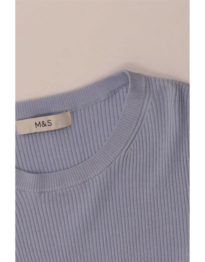 T-shirt damski Marks & Spencer, UK 6 XS, niebieski