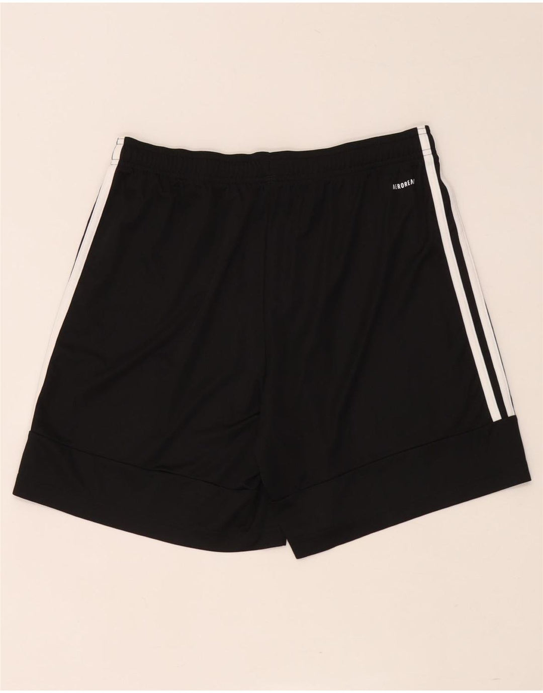 Męskie spodenki sportowe Adidas Aeroready, średni czarny poliester