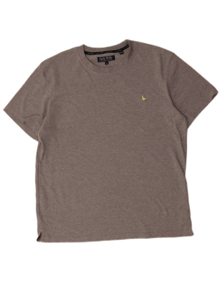 T-shirt męski Jack Wills Top XL, szary, bawełniany