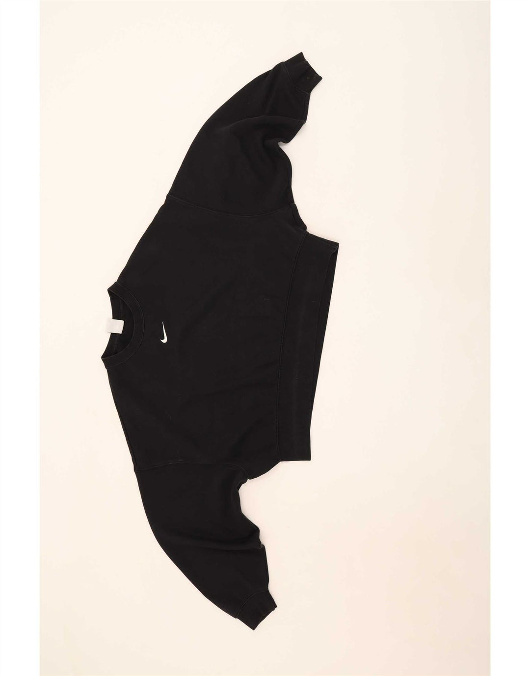 Damski sweter oversize Nike UK 10, mały, czarny, bawełniany