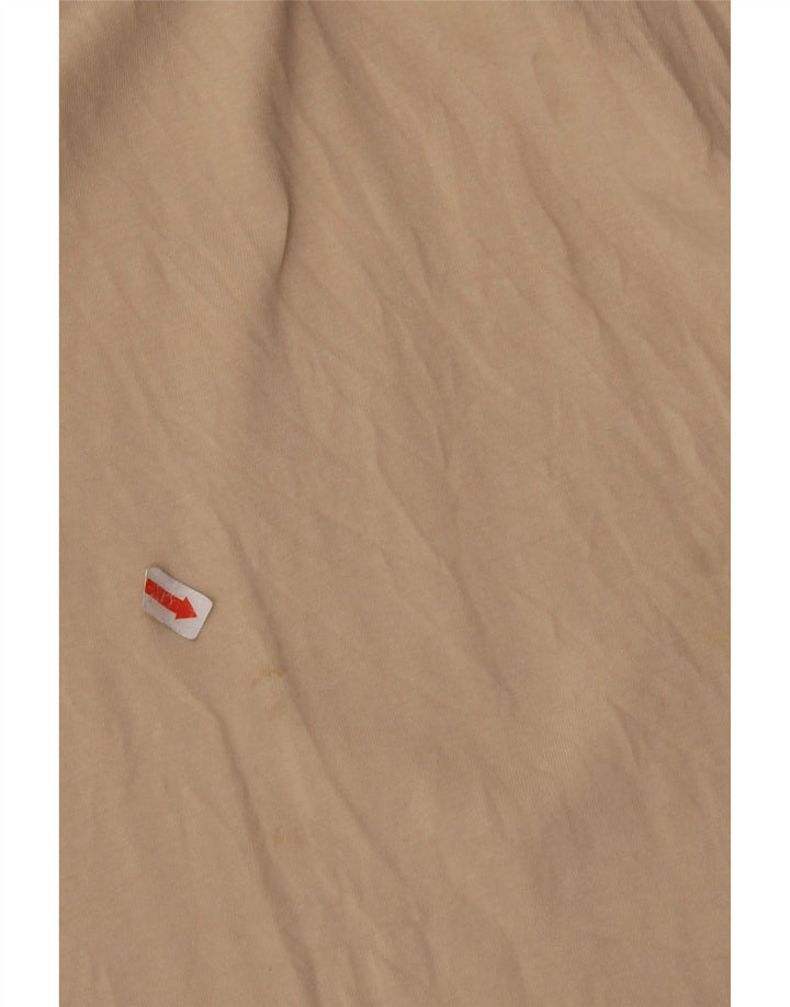 Męska koszulka z grafiką JACK & JONES, XL, beżowa, bawełniana