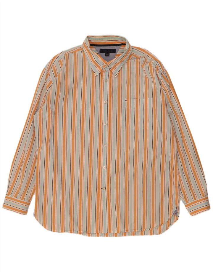 Koszula męska Tommy Hilfiger XL, bawełniana w kolorowe paski