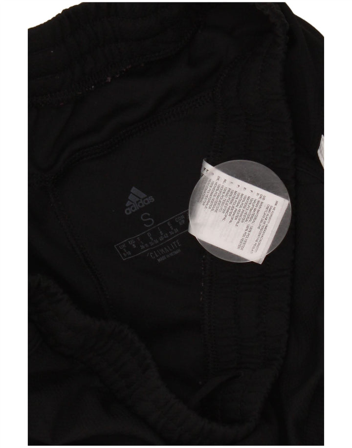 Damskie spodenki sportowe Adidas Climalite UK 8/10, małe, czarne, poliestrowe