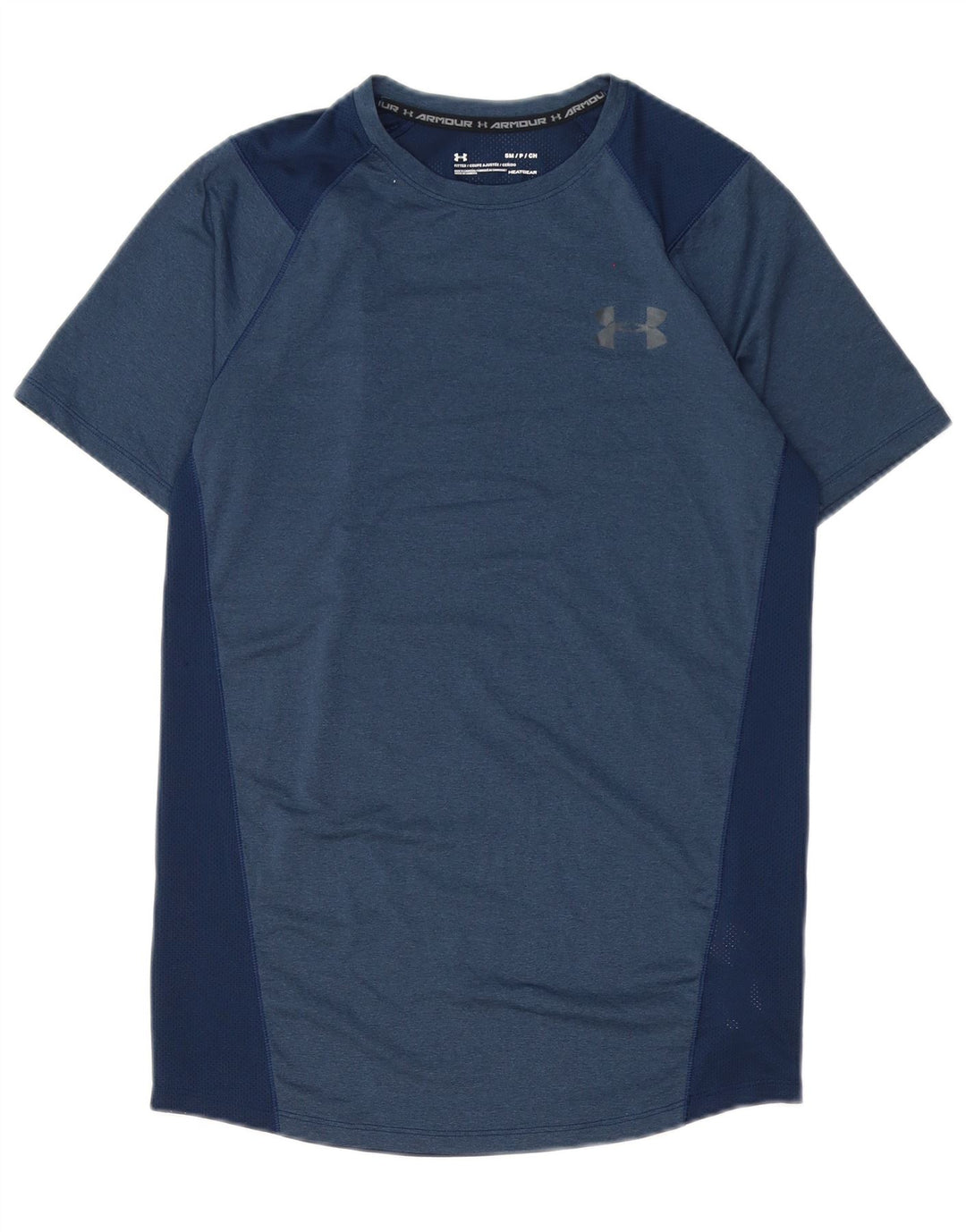 Męska koszulka t-shirt Under Armour Heat Gear, mała, granatowa, z poliestru