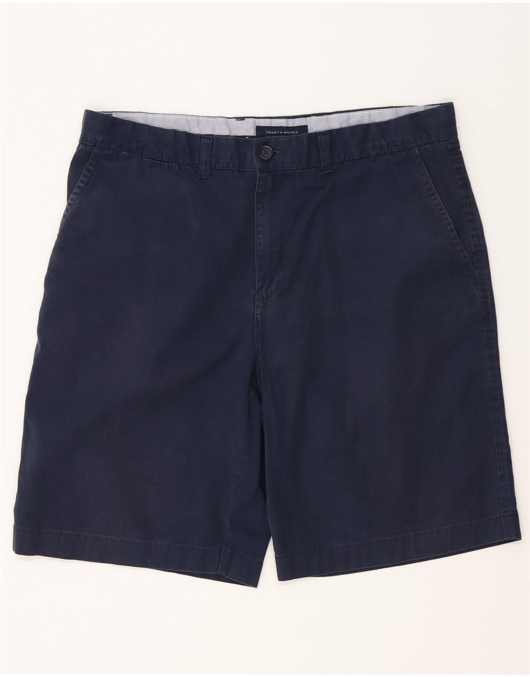 Męskie spodenki Chino TOMMY HILFIGER W36, duże, granatowe, bawełniane