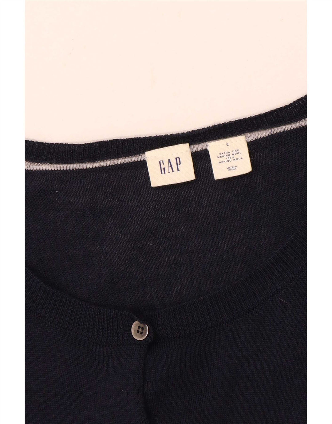 Sweter damski Gap Cardigan UK 16, duży, granatowy, wełniany