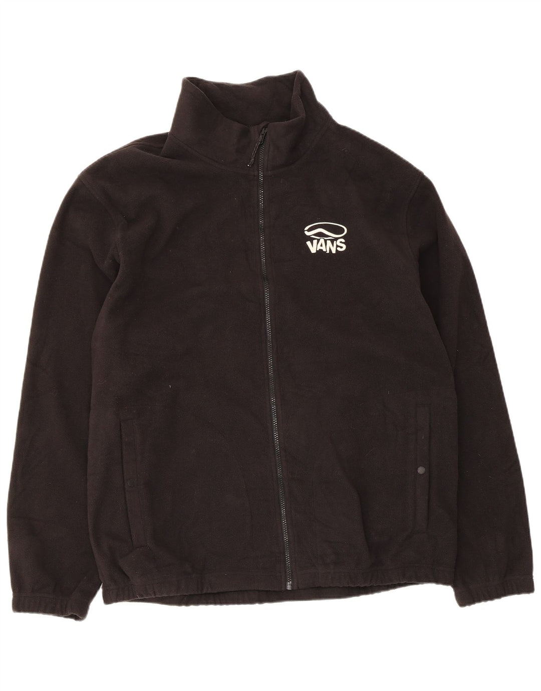 Męska kurtka polarowa Vans Graphic UK 42 XL, czarna, poliester