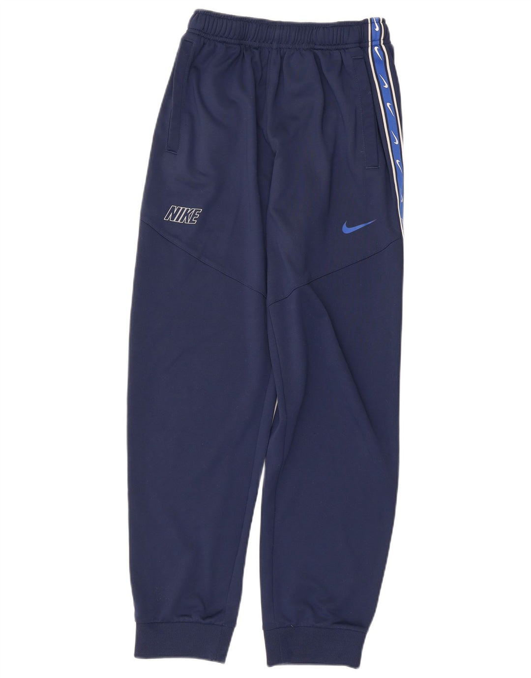 Chłopięce spodnie dresowe NIKE Dri Fit Joggers 13-14 lat XL, granatowe