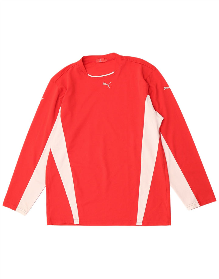 Męska koszulka Puma z długim rękawem XL w kolorze czerwonym